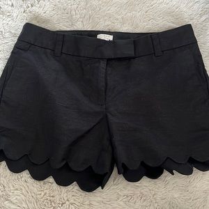 JCrew like new scalloped shorts